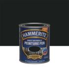 HAMMERITE SATINE NOIR 0,75L 5093690 PEINTURE FER - DIRECT SUR ROUILLE