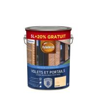 VOLETS & PORTAILS ACRYL.INCOLORE 5L+20% 5324252 - XYLADECOR (TEINTABLE)
