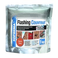 FLASHING COUVREUR 1KG TUILE RAL8004