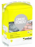 CIMENT FONDU 5KG GRIS WEBER 11107025